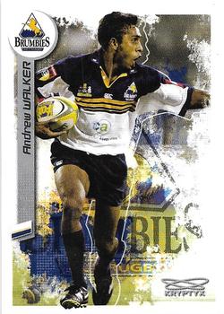 2003 Kryptyx The Defenders Australian Rugby Union #50 Andrew Walker Front